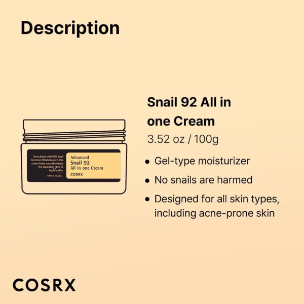 COSRX Advanced Snail 92 All In One Cream