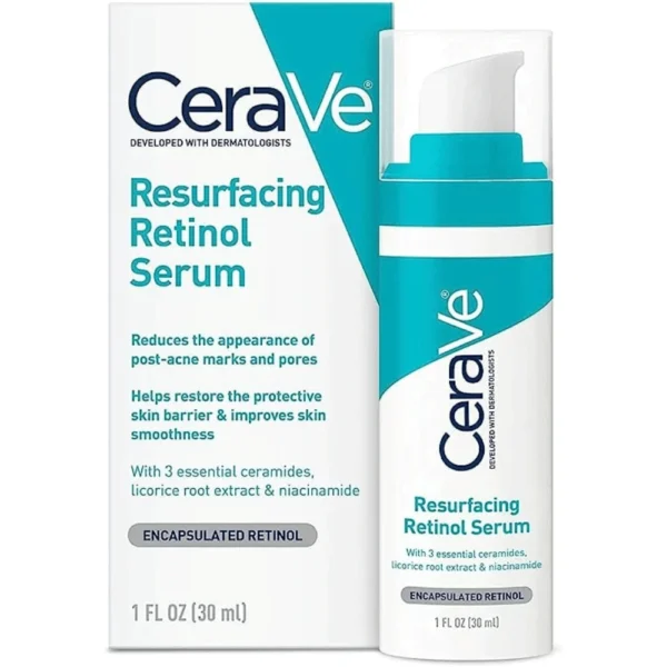 CeraVe Retinol Serum for Post-Acne Marks and Skin Texture